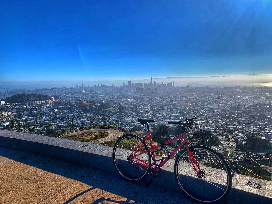 As Hazel works from home, regularly going on morning bike rides is an enjoyable part of her routine