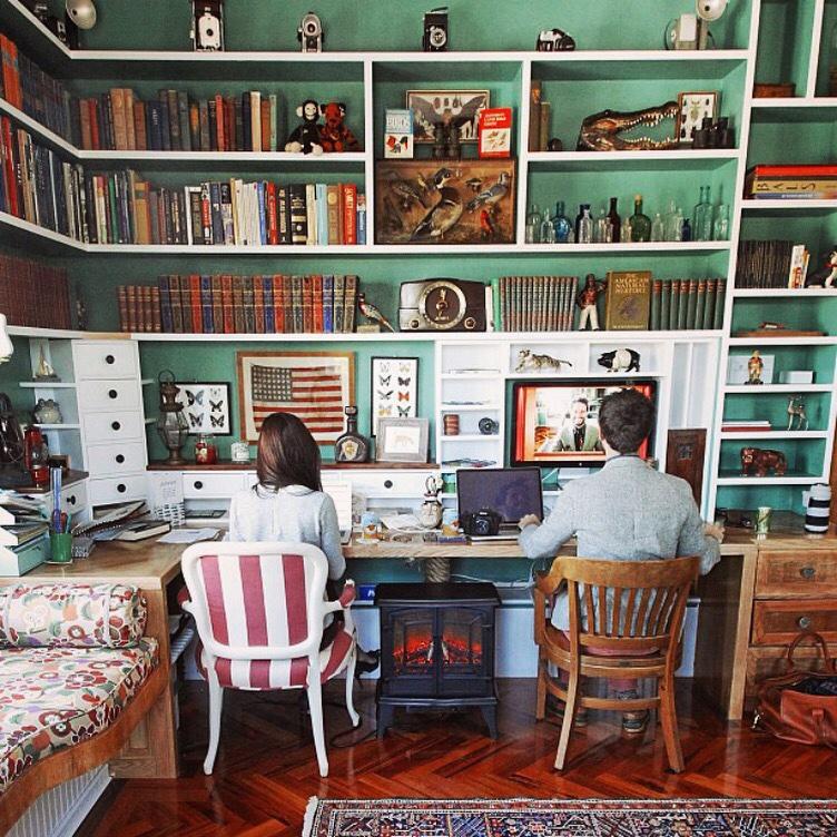 Kiel James Patrick's home office for two