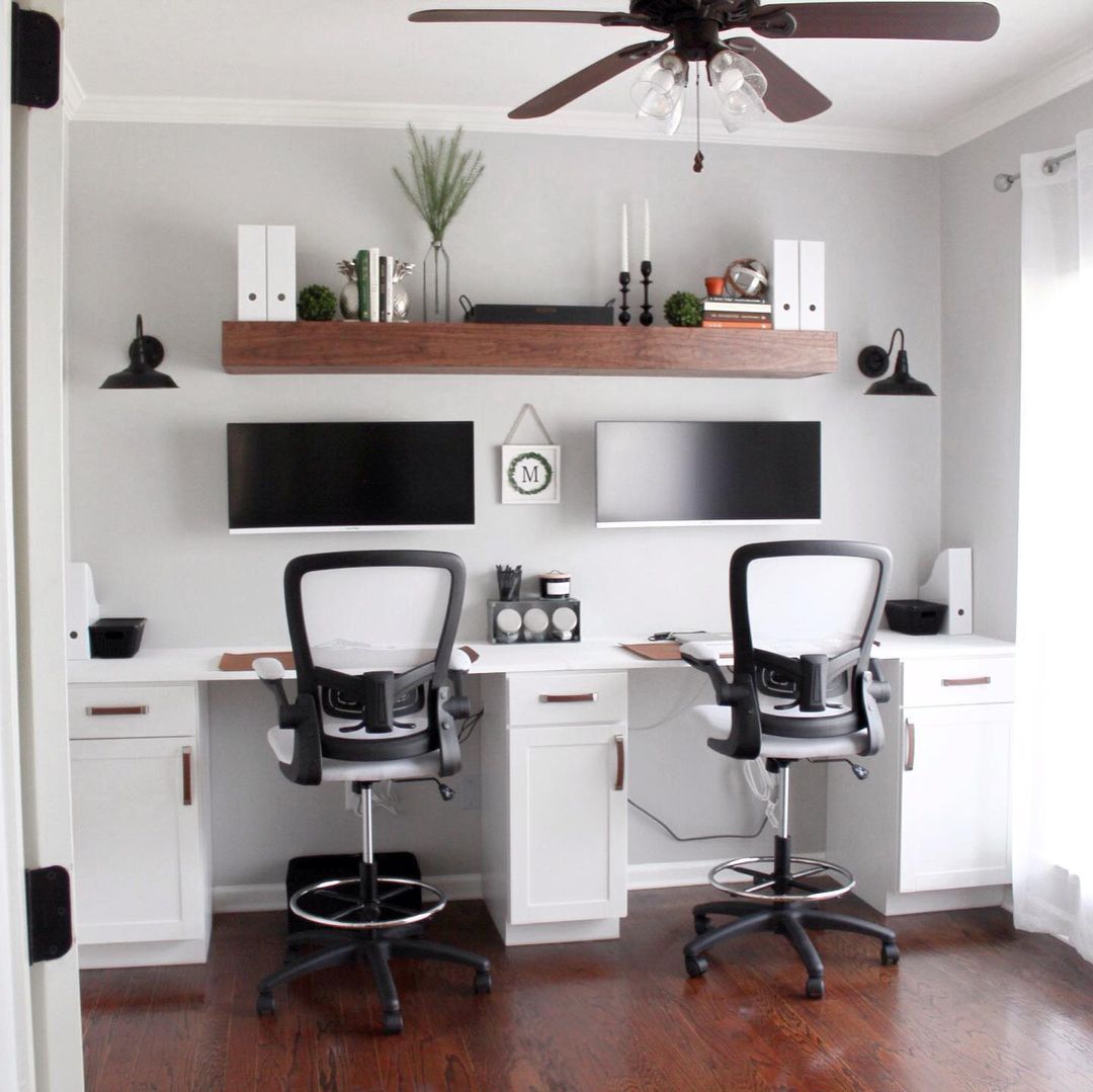 Matheny Manor's DIY home office in South Carolina