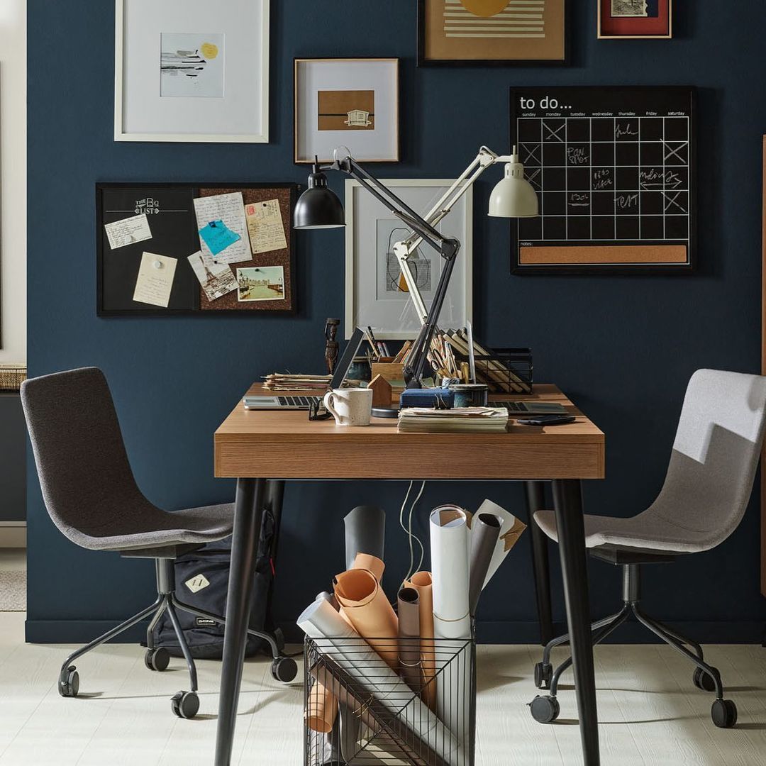 45+ Real Shared Home Office Setups (Both Smart And Stylish)