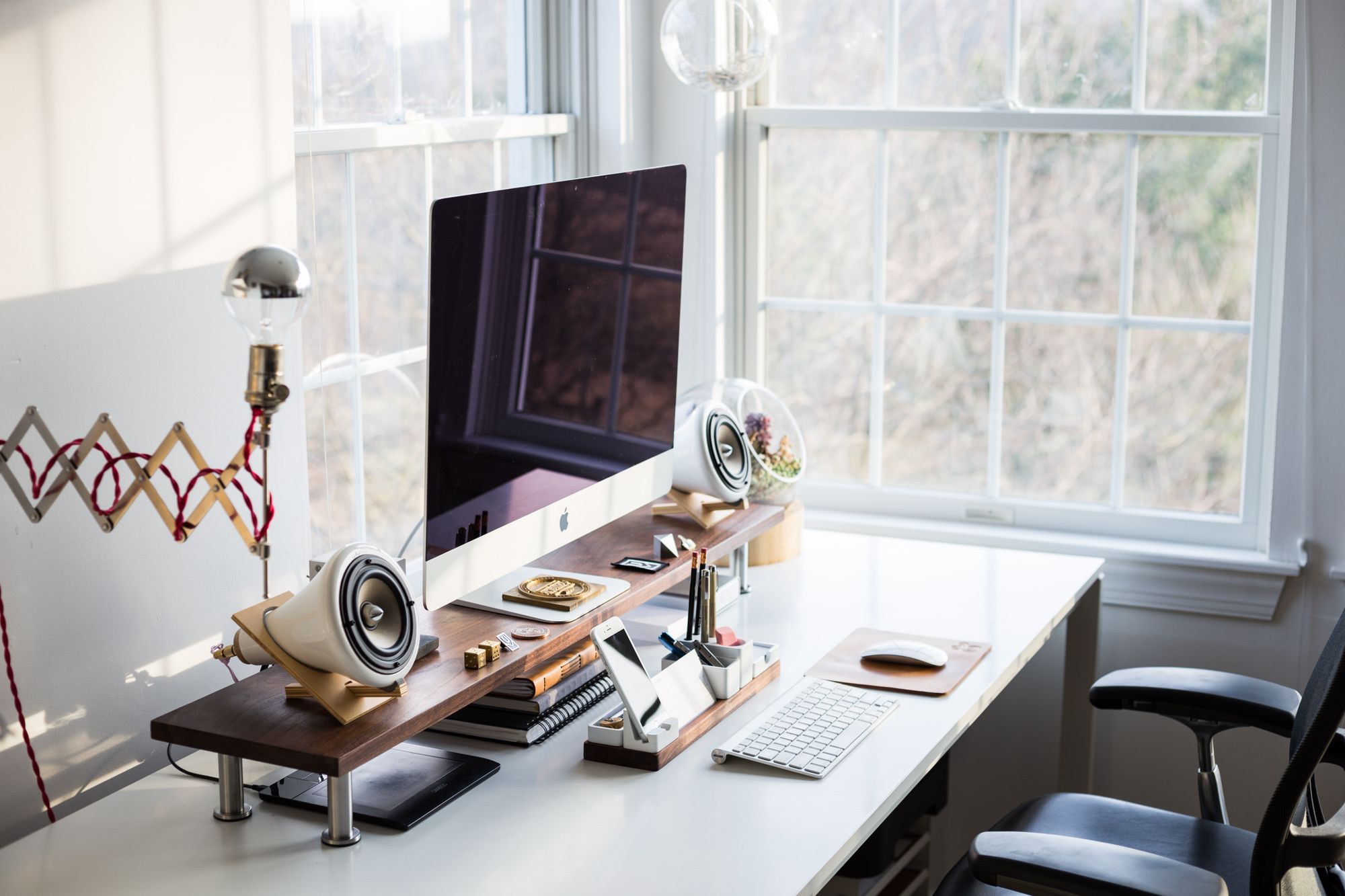 An ergonomic home workstation