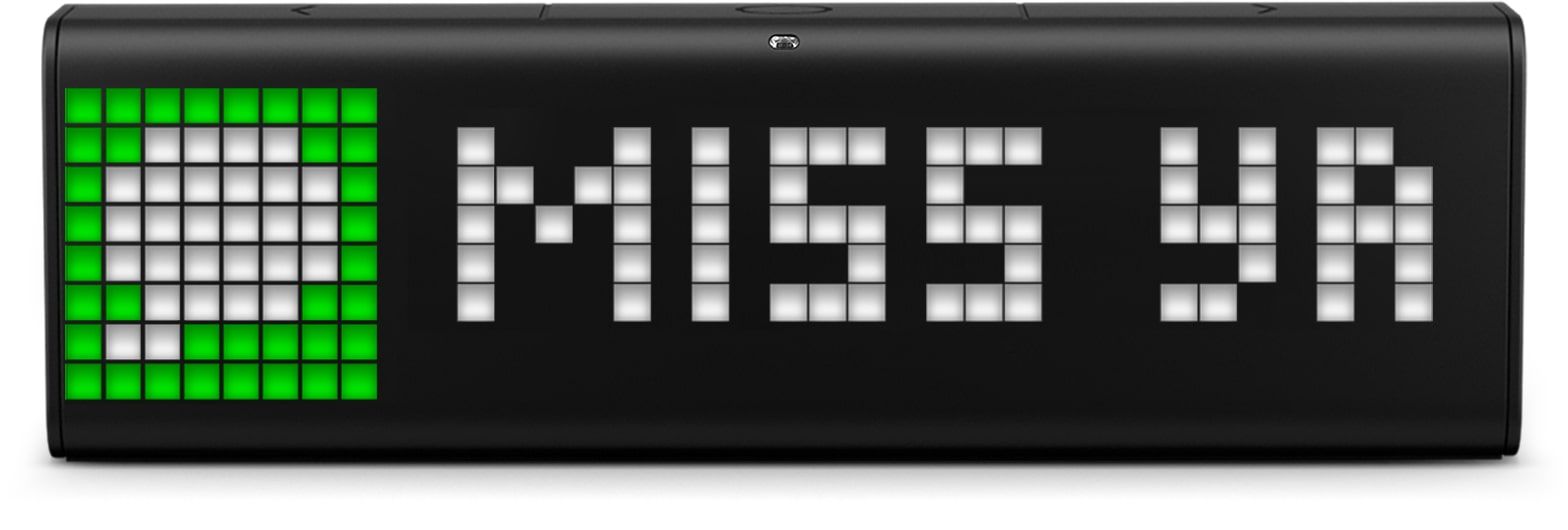 LaMetric Time LED clock