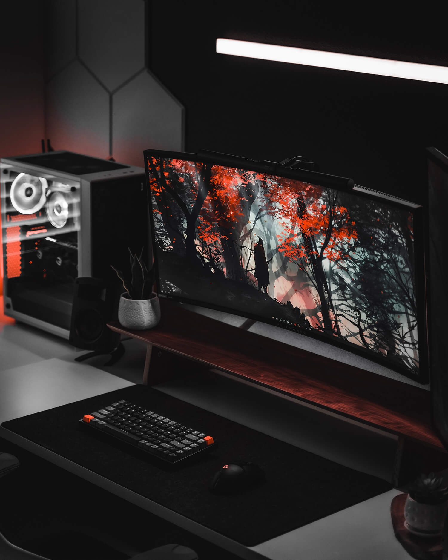 Futuristic Gaming Setup by Jay in California, US Futuristic Gaming Setup by Jay in California, US
