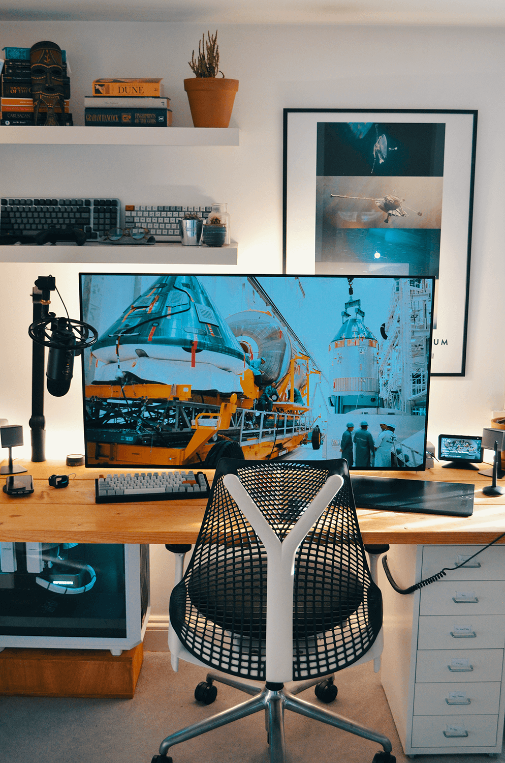 James’ 3D artist desk setup in Brighton & Hove, UK