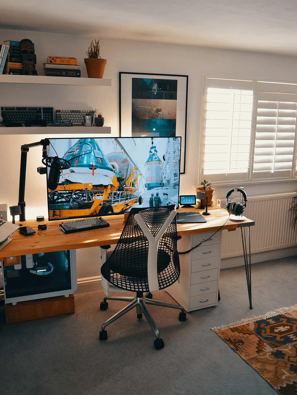 James’ 3D artist desk setup in Brighton & Hove, UK