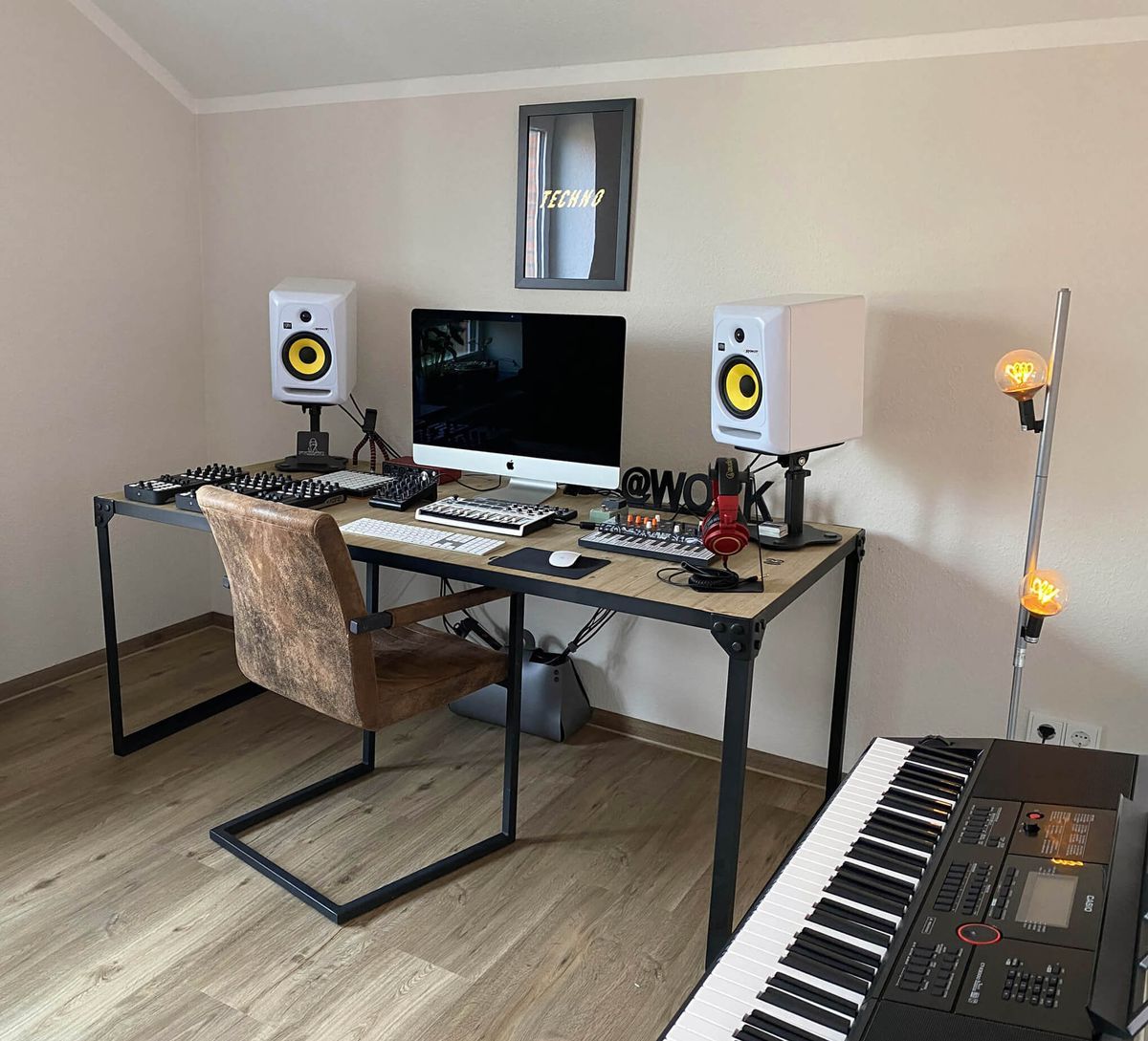 Nadine's Music Studio Setup in Kiel, Germany
