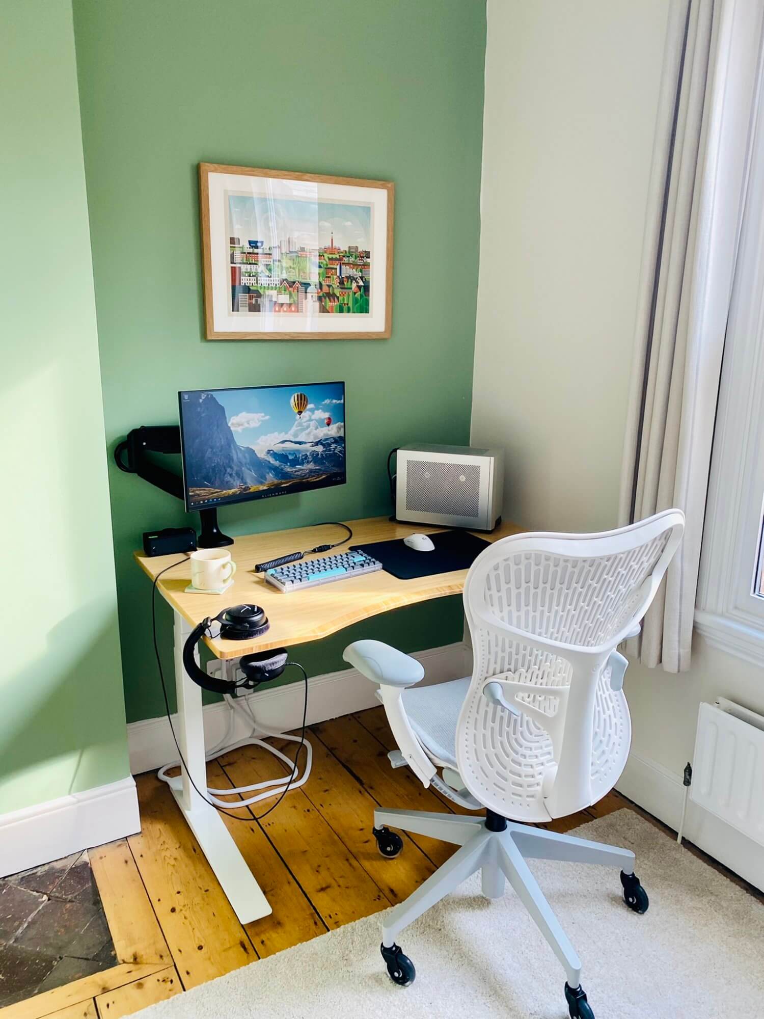 Jarvis Bamboo standing desk