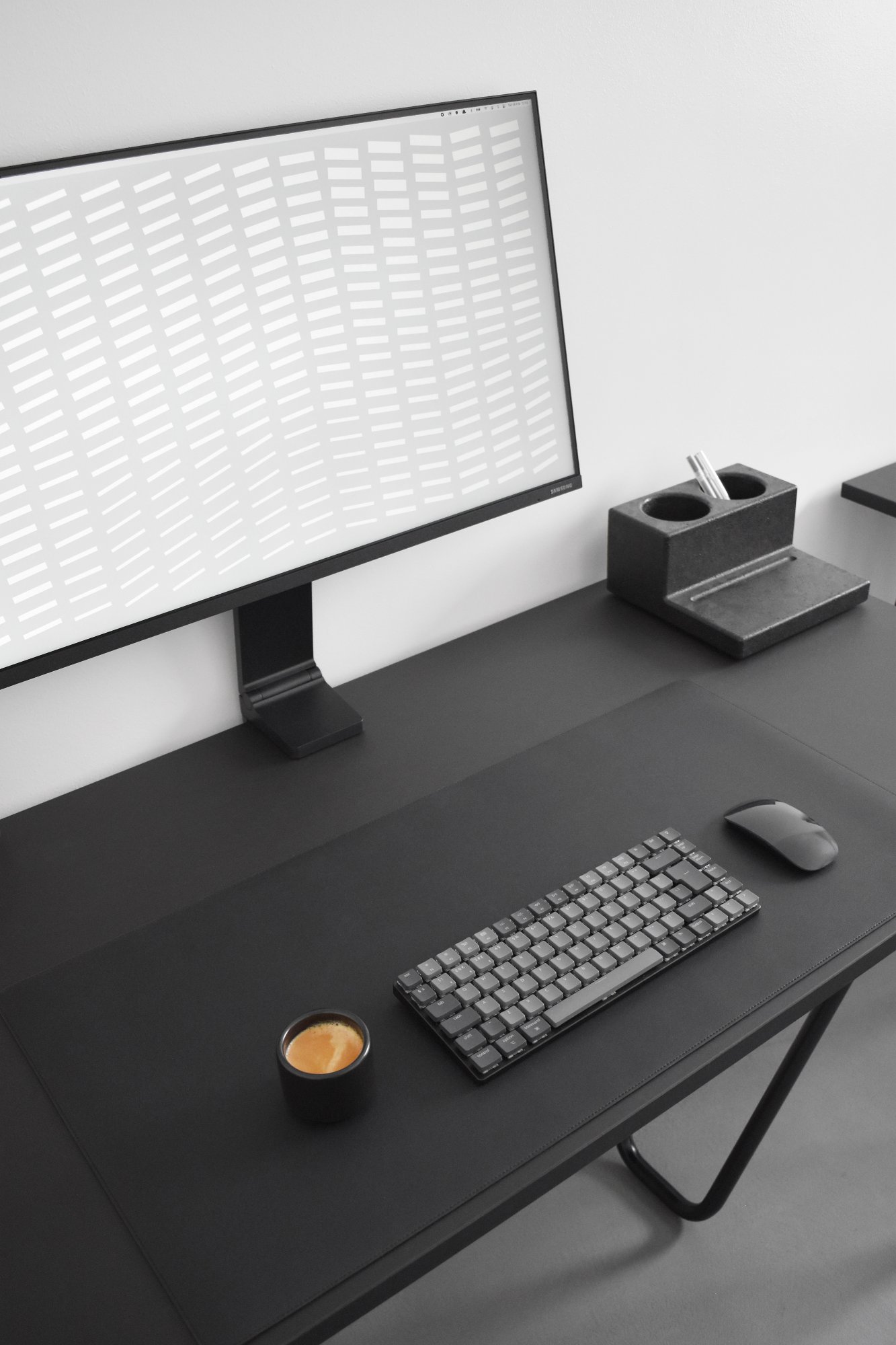 A minimal workspace