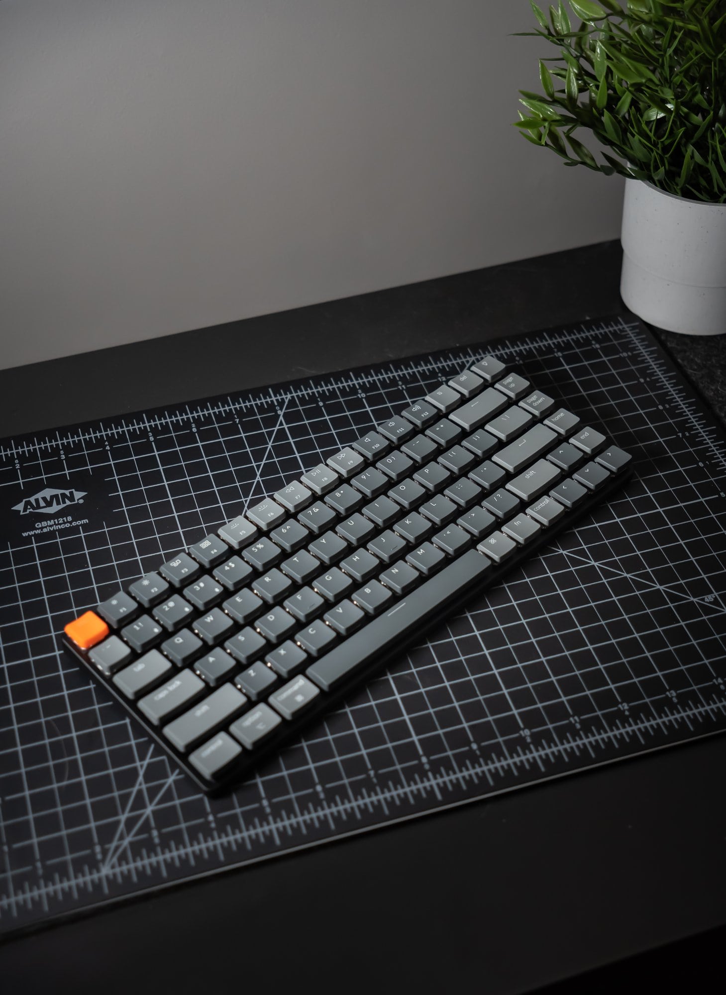 The Keychron K3 wireless mechanical keyboard