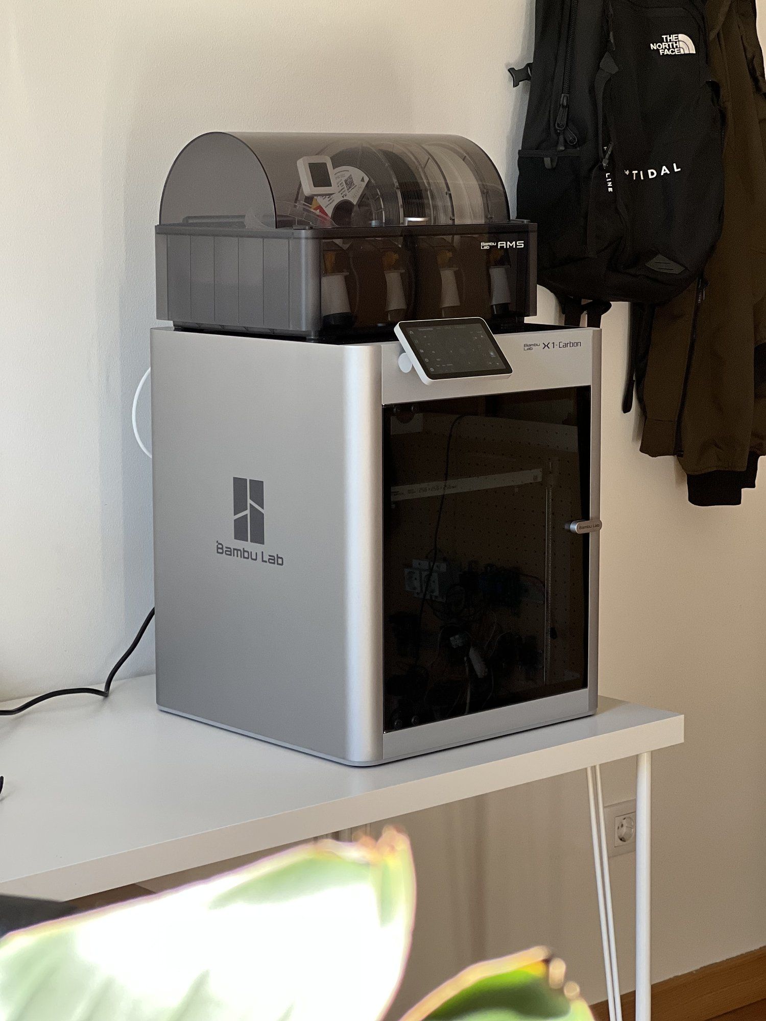 A Bambu Lab X1-Carbon Combo 3D Printer