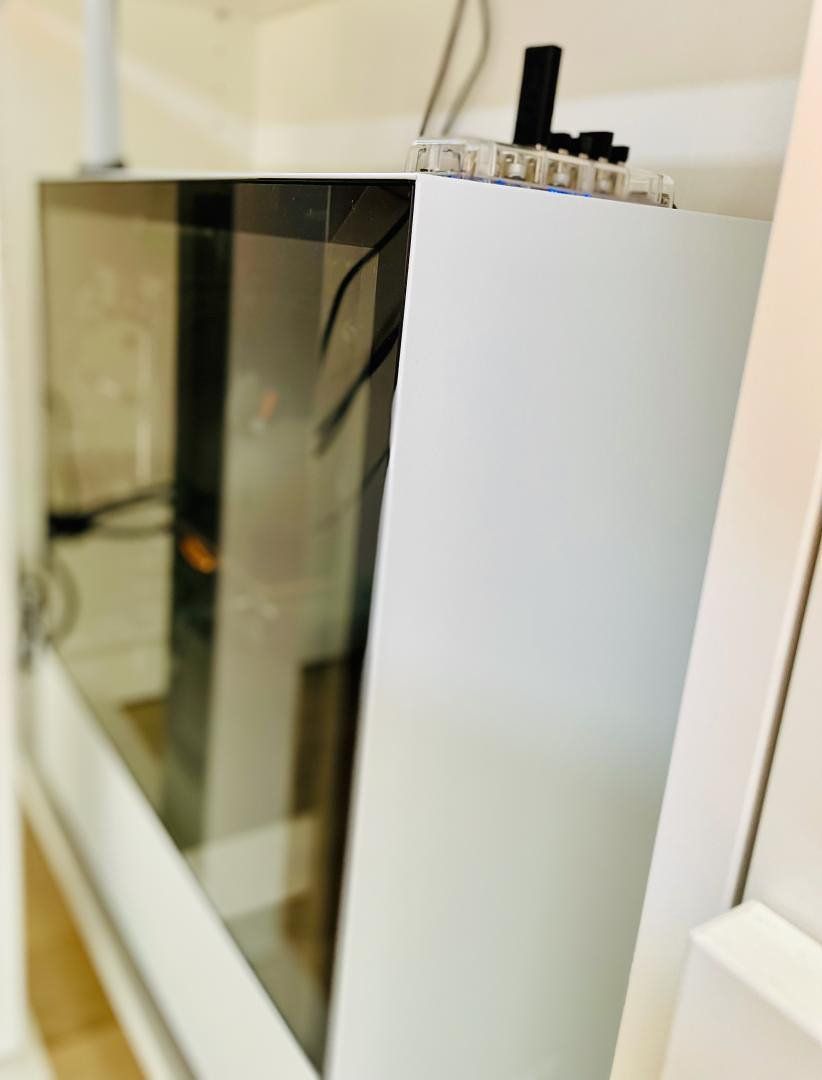 A white PC case