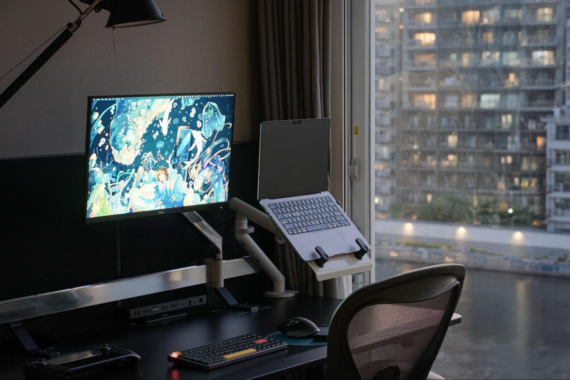 Travel Desk Setup in Tokyo, Japan