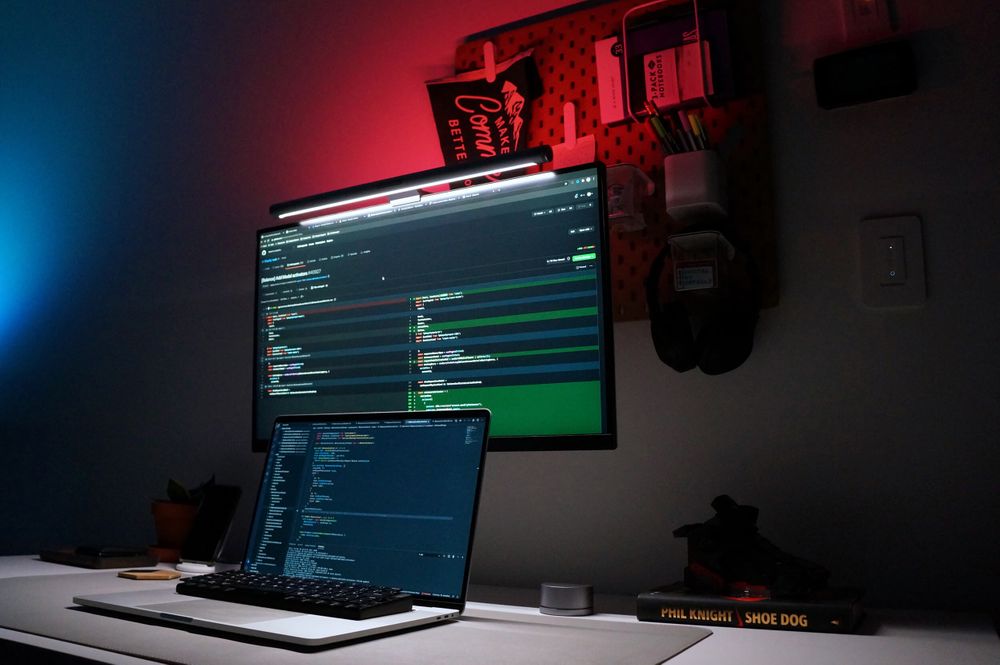 Front-End Developer Desk Setup