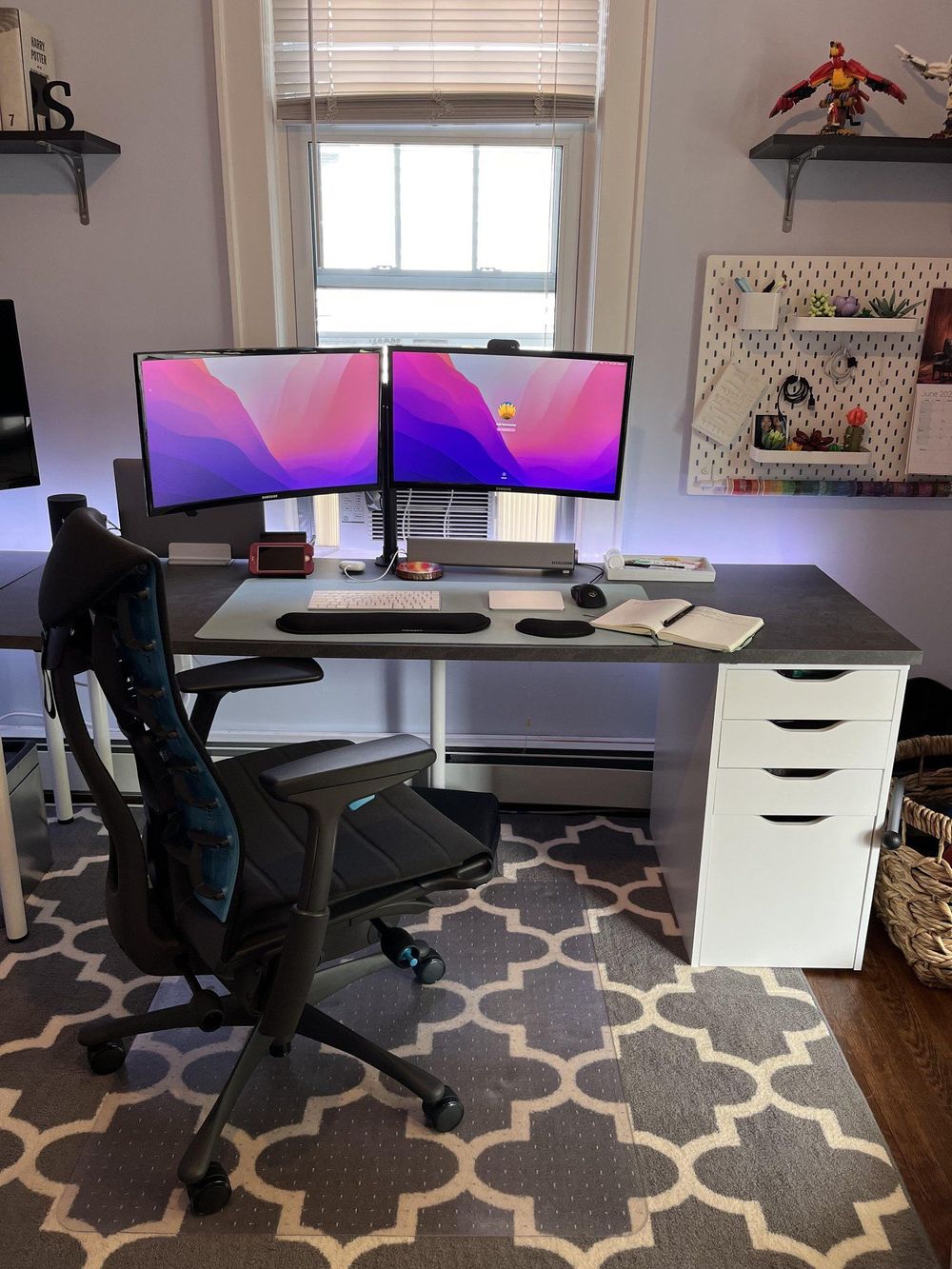 30+ IKEA ALEX Desk Setup Hacks (Ideas From Real People)