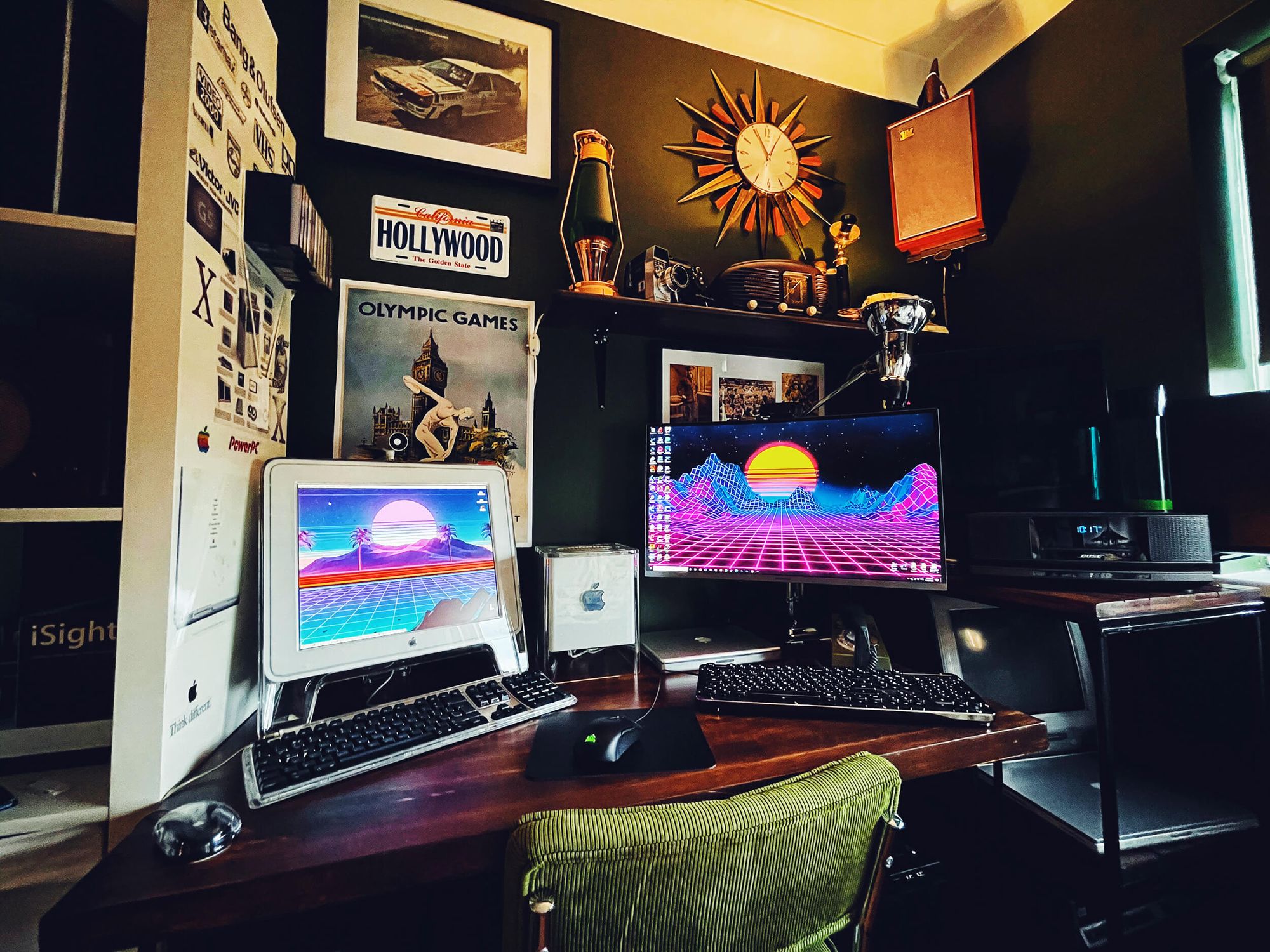 Vintage and Retro-inspired Сreative Workspaces and Home Offices
