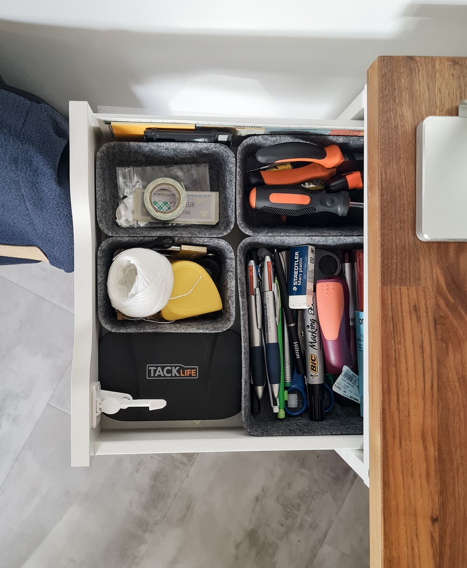 Cosy IKEA KARLBY Desk Setup