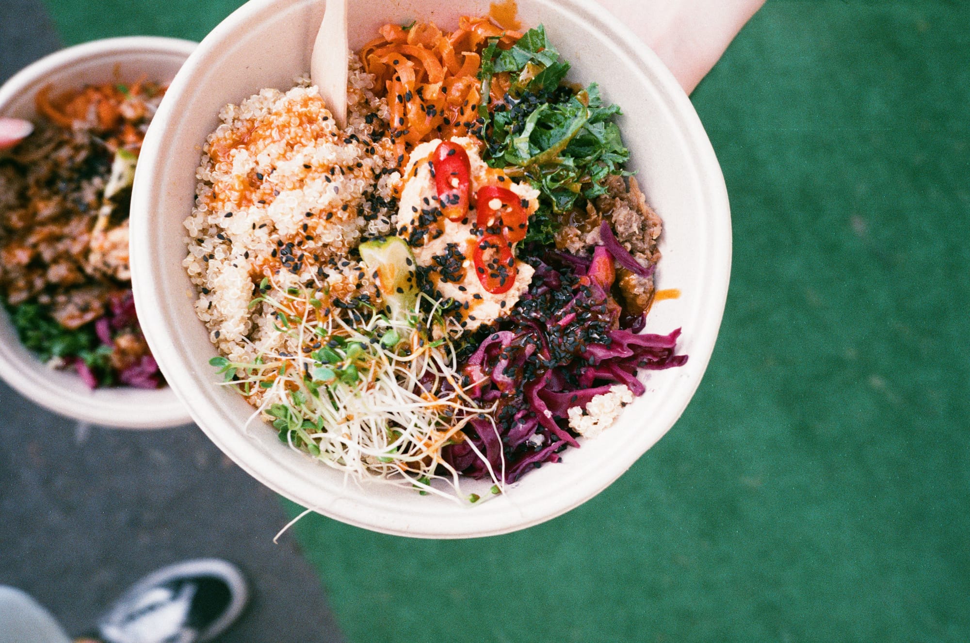 A veggie Buddha bowl