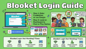 Blooket login guide covering standard and Google sign-in methods, account creation steps, troubleshooting common login errors, and differences between logging in to an account versus joining a live game session.