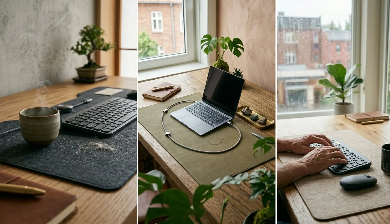 Oakywood Felt Desk Pad