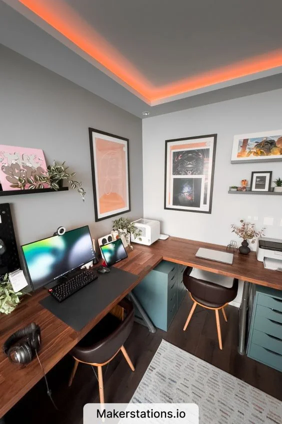 The Dual-Monitor Developer Den — $780