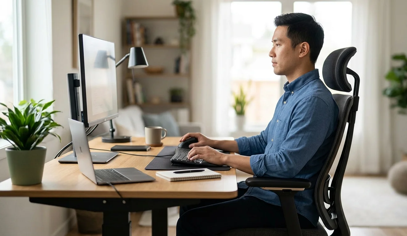 Best Posture and Body Position for Computer Work