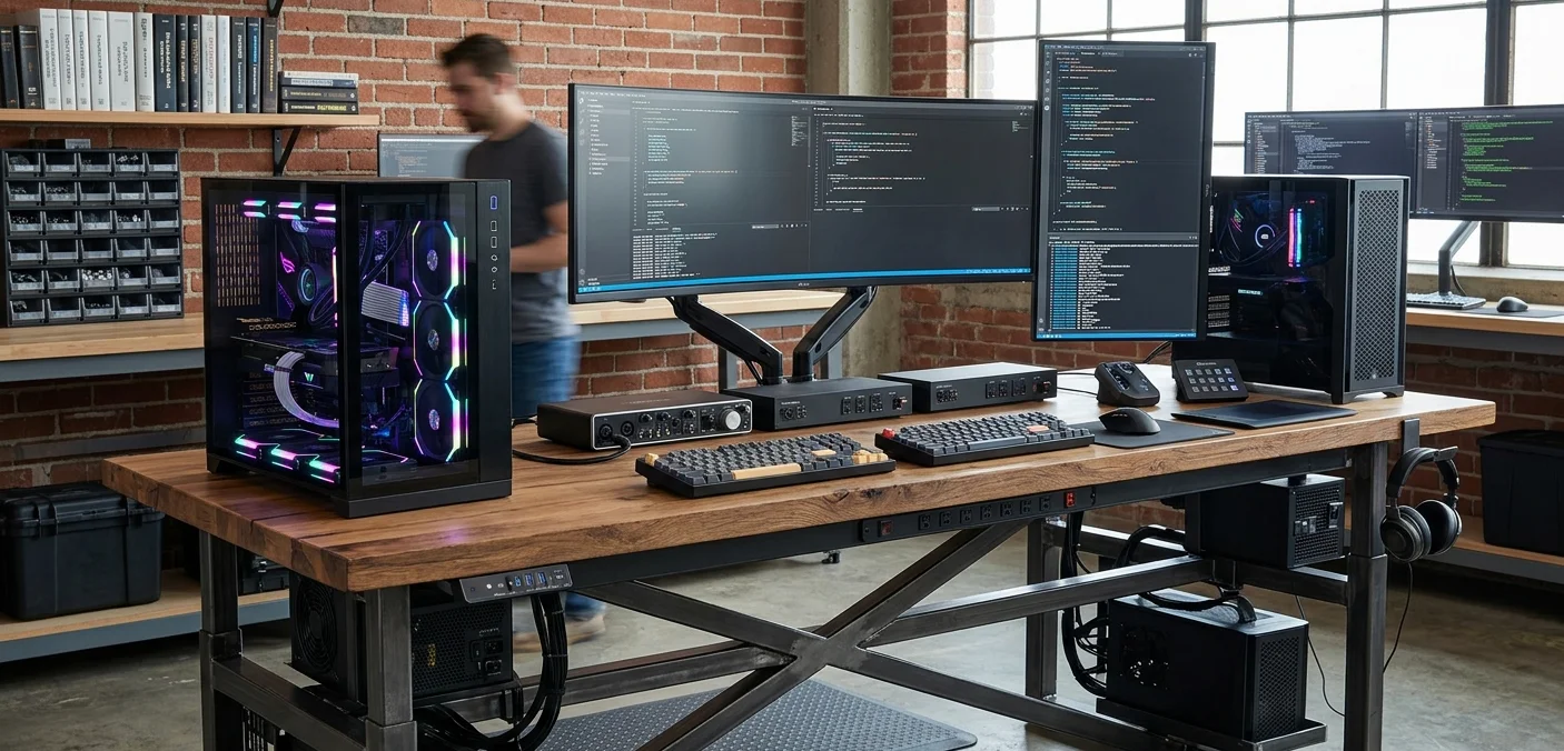 Standing desk that holds the load