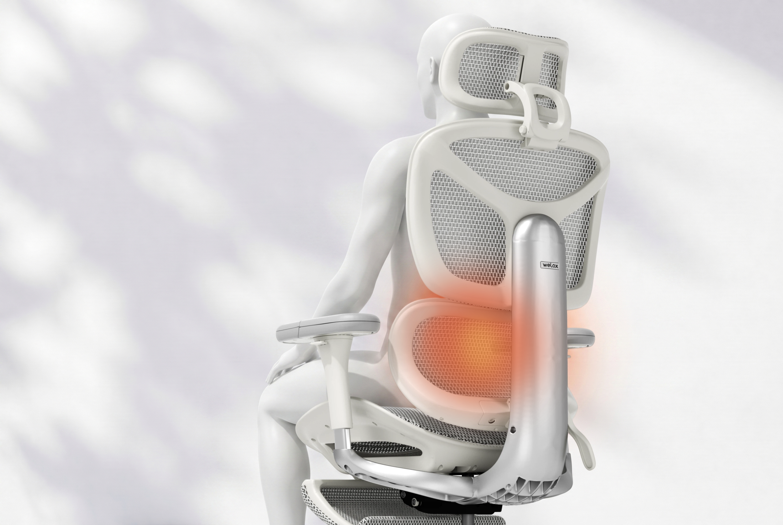 Lower-Back Support That Does Not Stay Frozen in Place